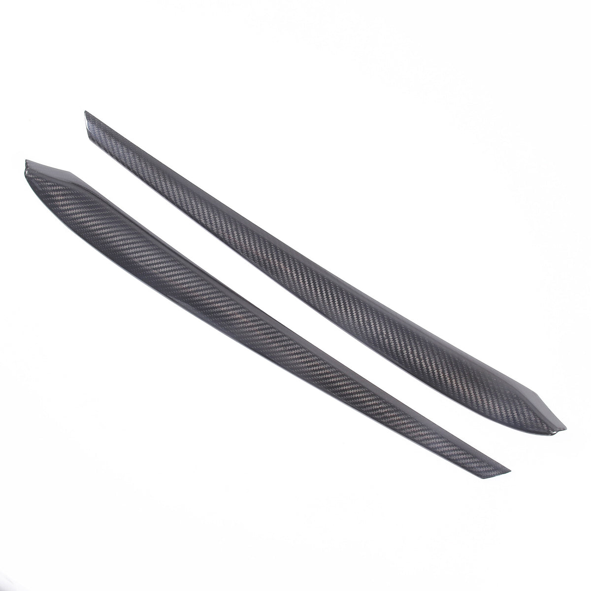 Real Carbon fiber inner door Armrest panel Trim Cover For Tesla Model 3 Y 21-22 9