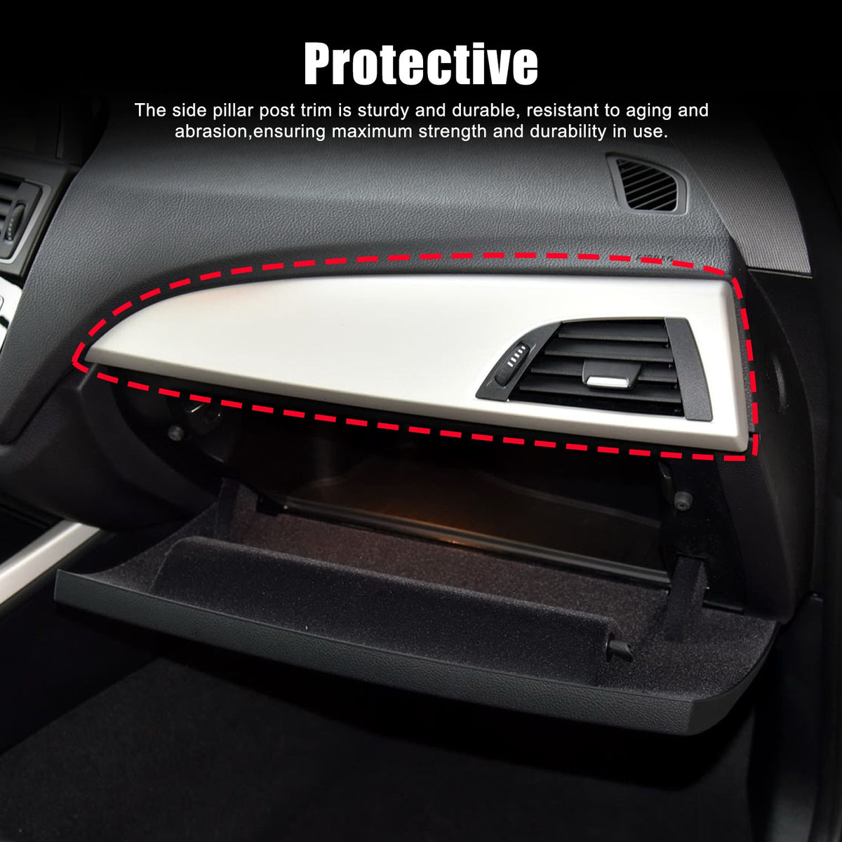 Real Carbon Fiber Center Dash Panel Trim For BMW 1 2 F20 F21 F22 F23 12-17 US 9
