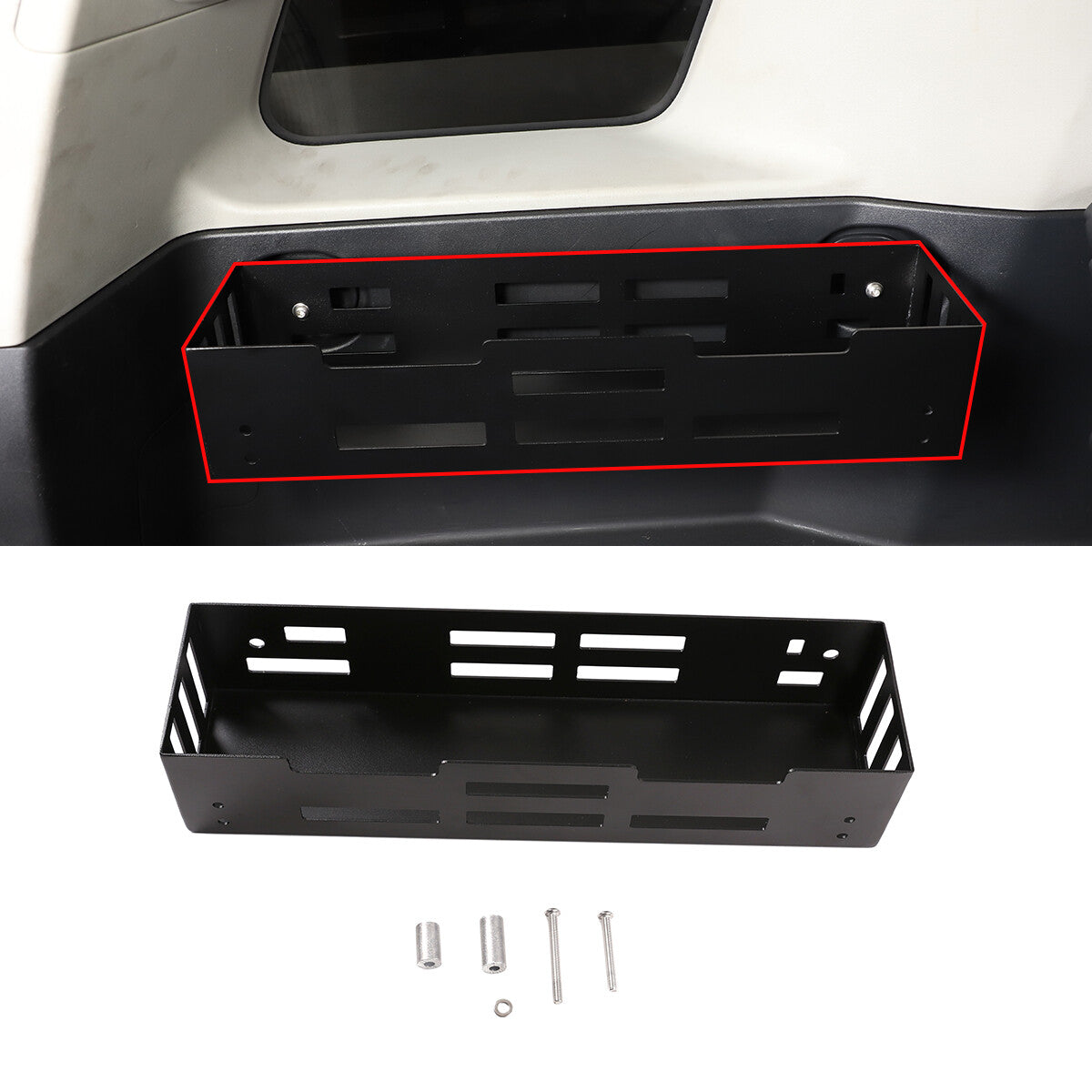 Rear Trunk Left Side Storage Box Organizer Tray for FJ cruiser 07-21 12