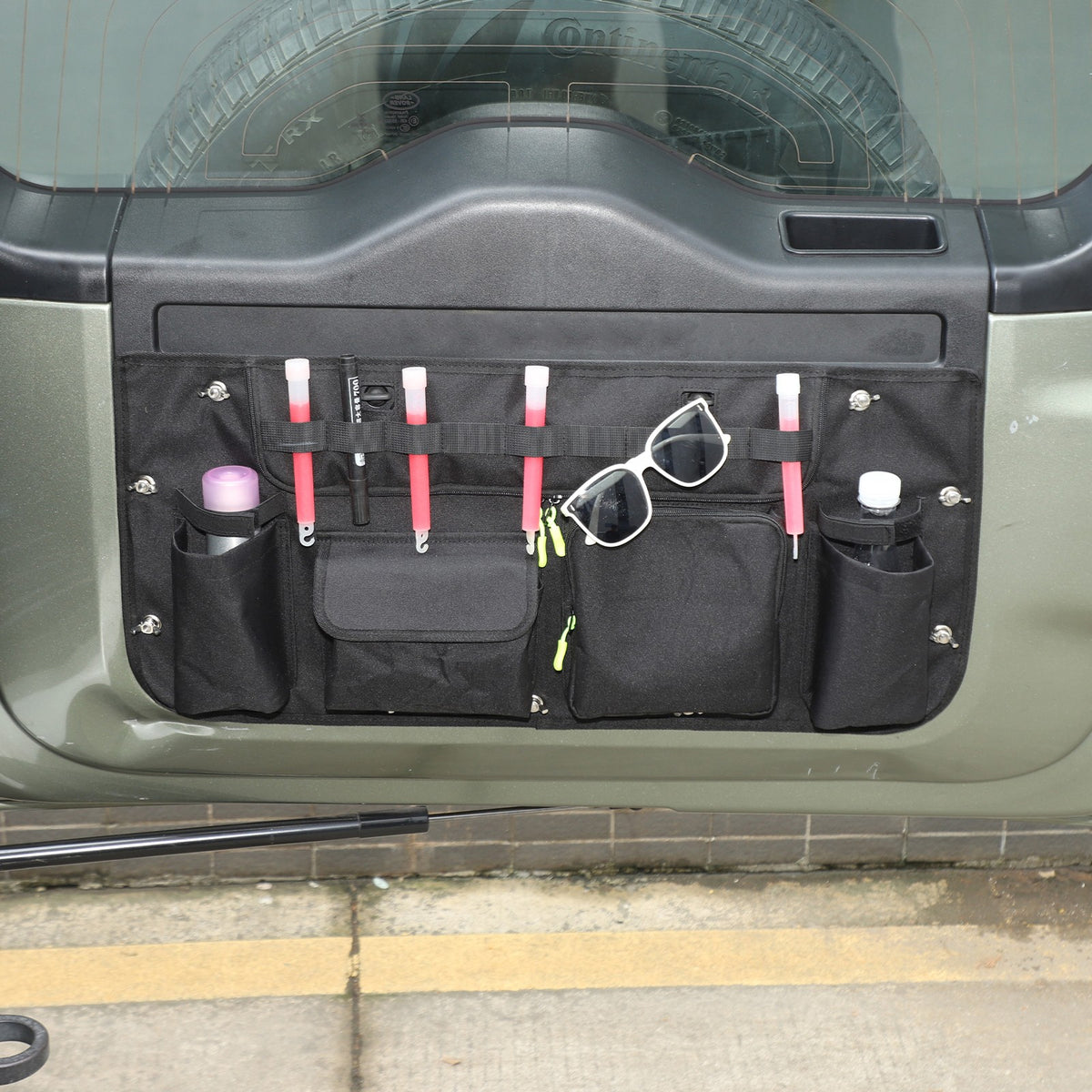 Tailgate Hanging Storage Bag Tray For Land Rover Defender L663 2020+ 10