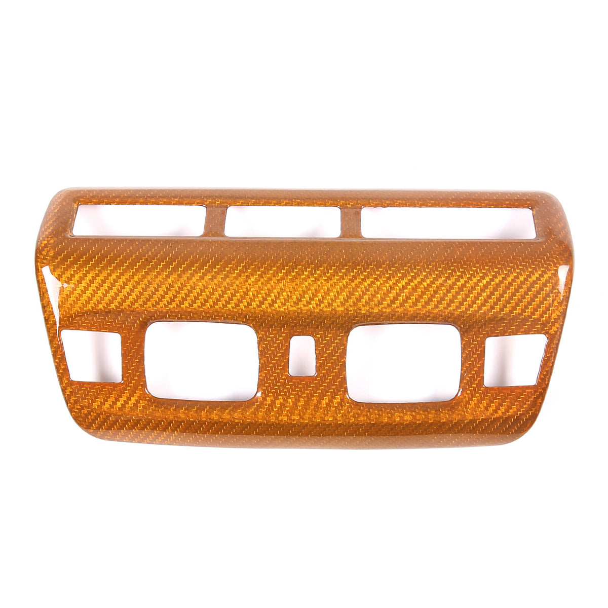 Yellow Carbon fiber Roof Reading Light Panel Trim For Corvette C8 2020-26 7