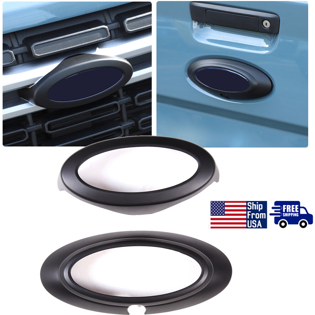 Matte Black Full Interior Set Panel Decor Cover Trim Kit For Ford Maverick 22-24 118