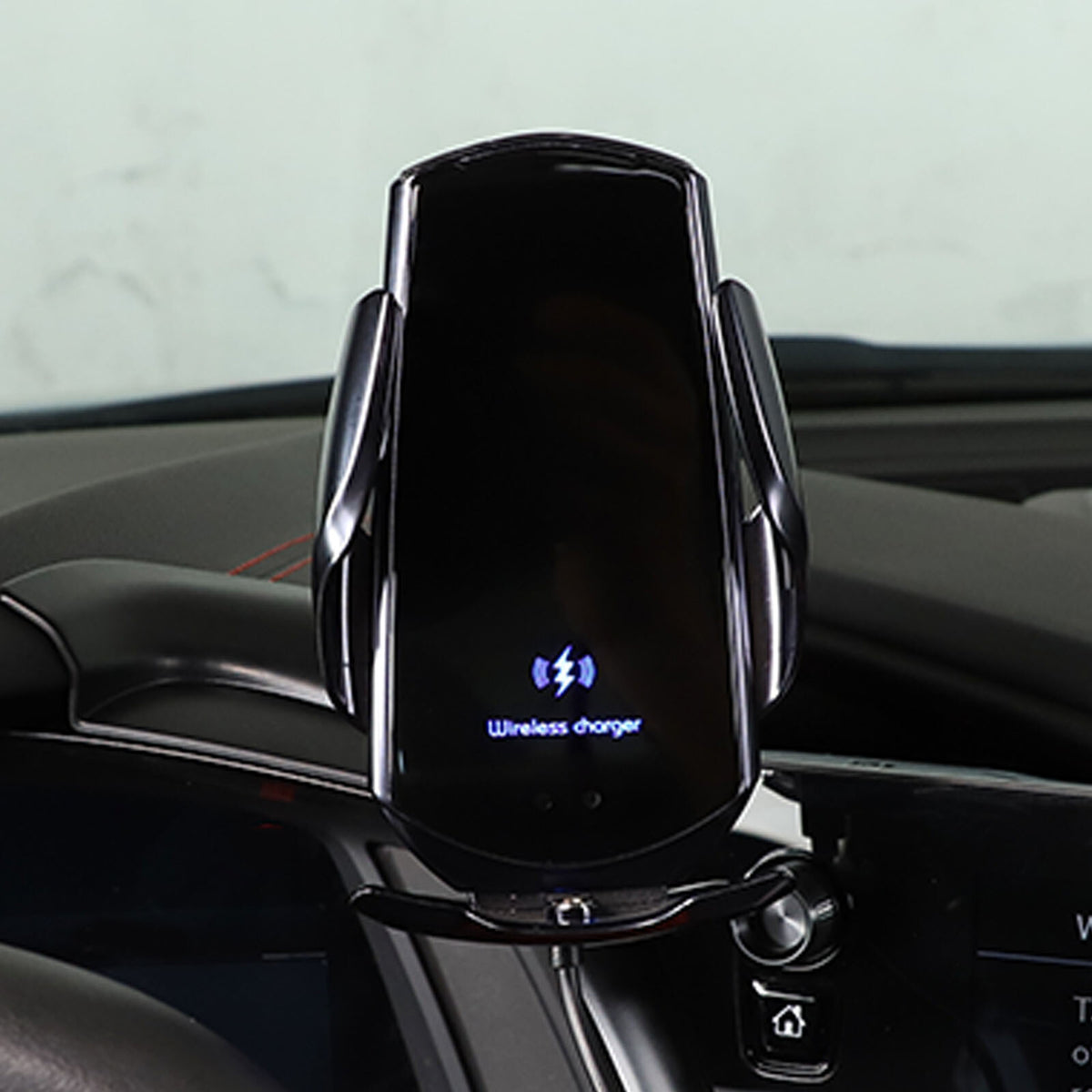 Wireless Charger Navigation Car Phone Holder Stand for C8 Corvette Z06 Z51 20-25 7