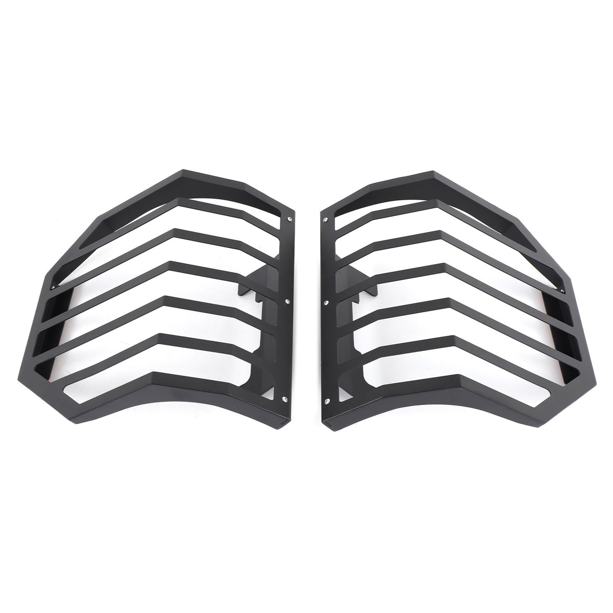 Mesh Carbon Steel Black Taillight Protection Cover Trim For Ford Maverick 2022+ 8