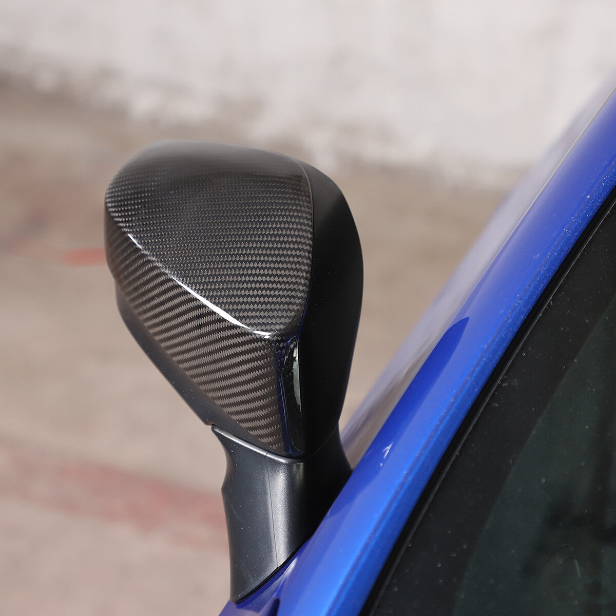 Real Carbon Fiber Side Mirror Cover Cap For 2013-20 Subaru BRZ Scion FR-S GT86 8