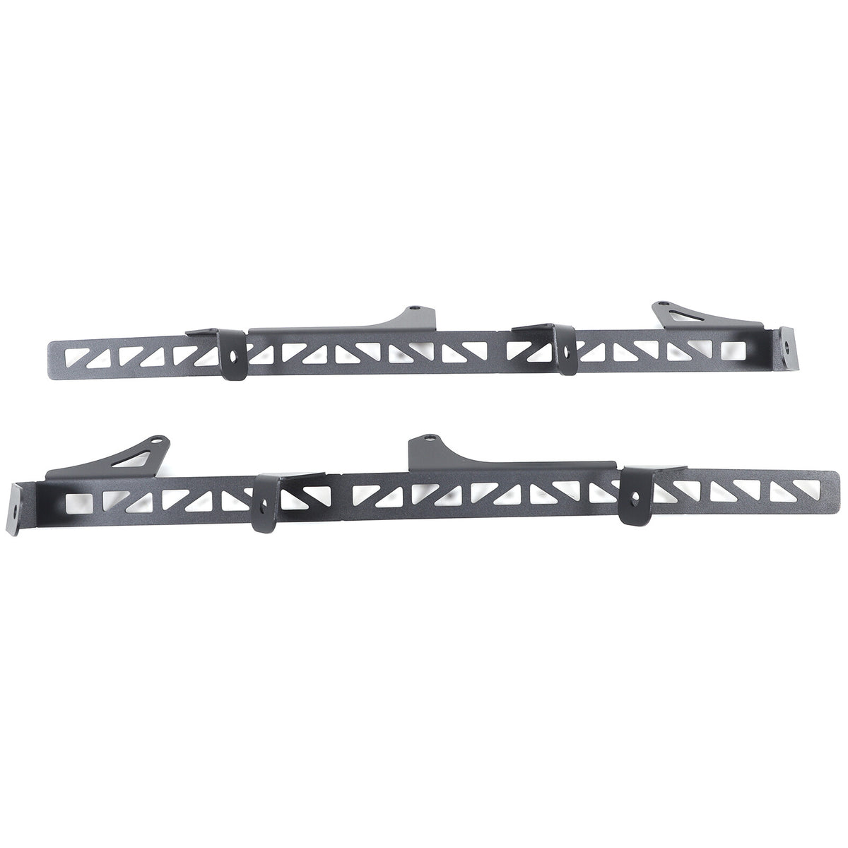 Carbon Steel A-Pillar LED Light Bar Mount Bracket For Hummer H2 2003-2009 18