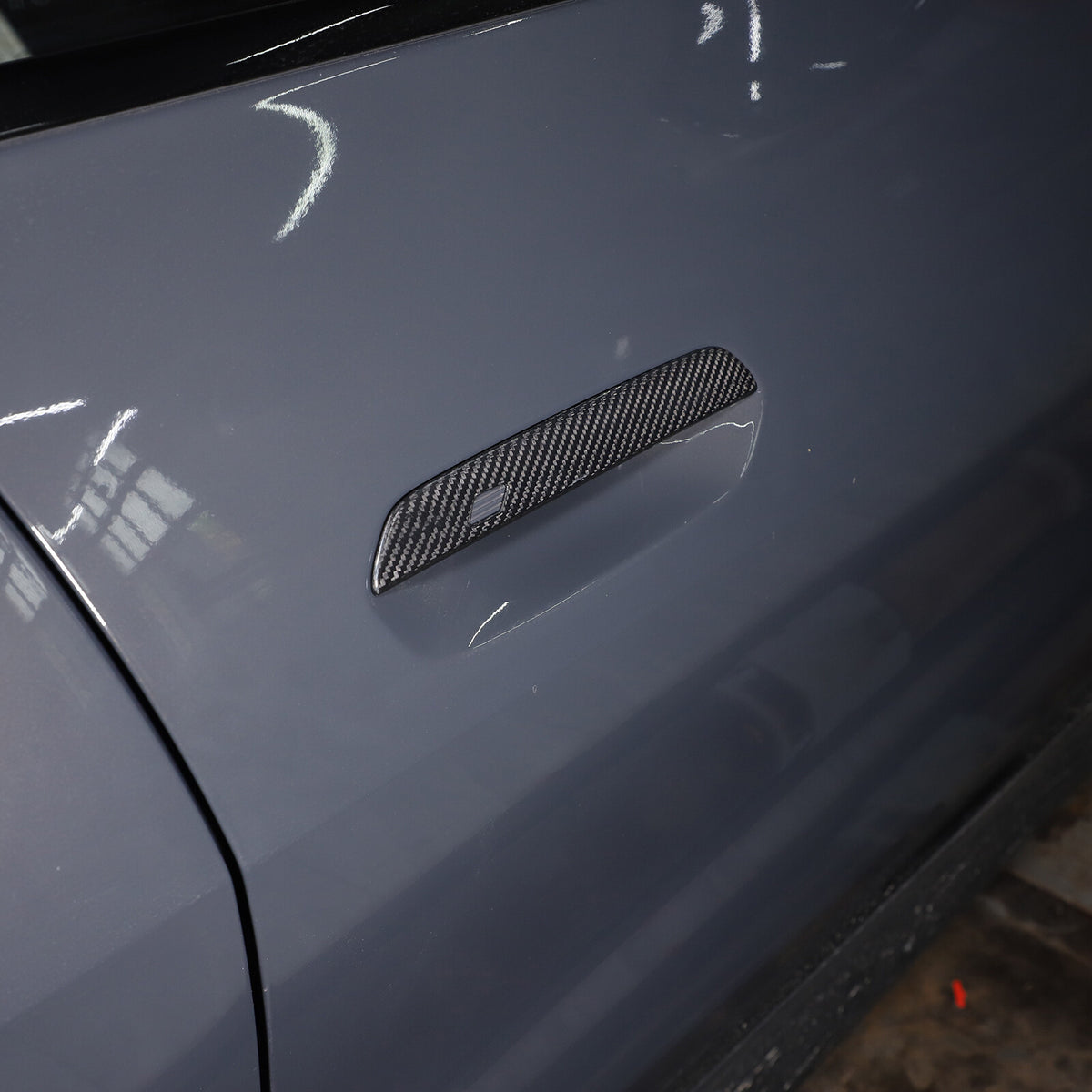 Real Carbon Fiber Exterior Side Handle Trim For BMW 4 series 430i 440i 22+ 10