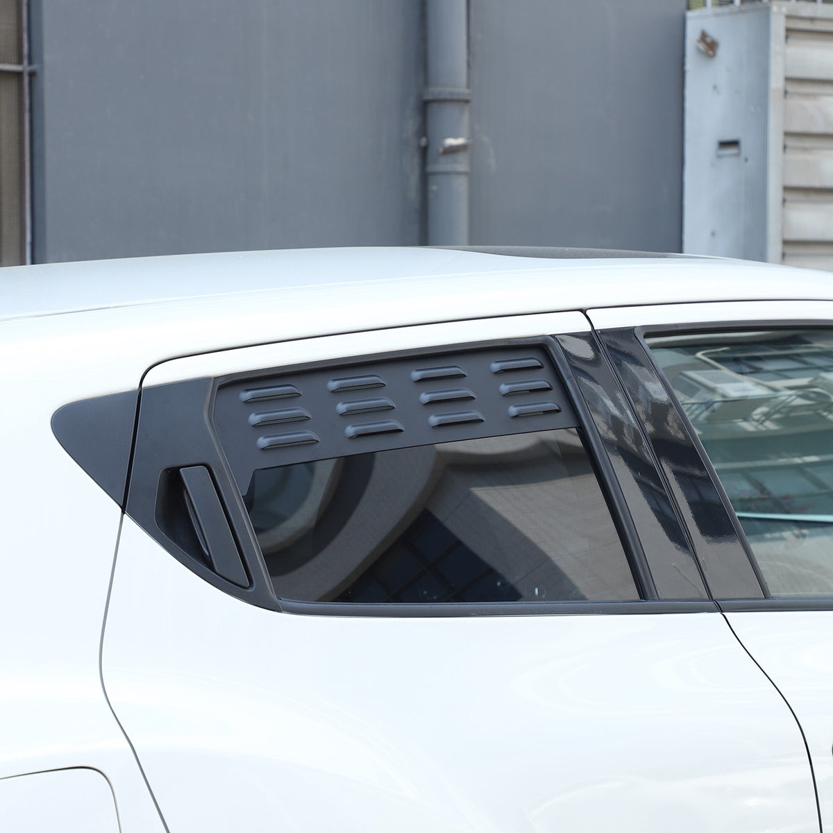 Rear Door Window Louver Air Vent Panel Trim Cover For Nissan Juke 2011-2019 8
