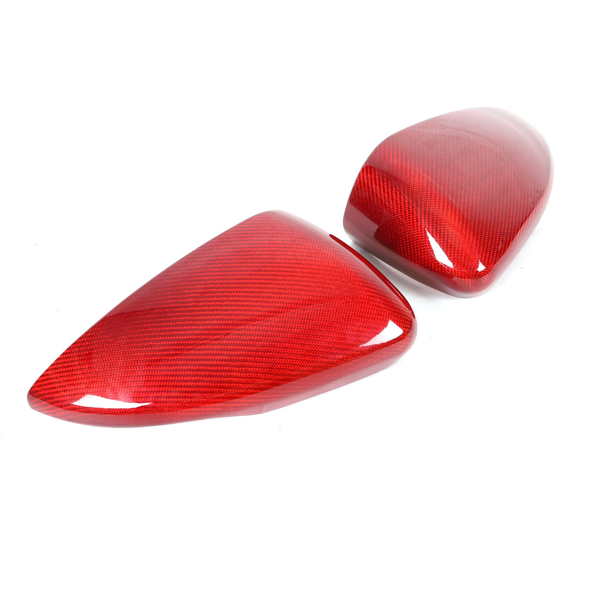 Red Real Carbon Fiber Interior Exterior Conosle Trim Cover For Lotus EMIRA 21-25 44