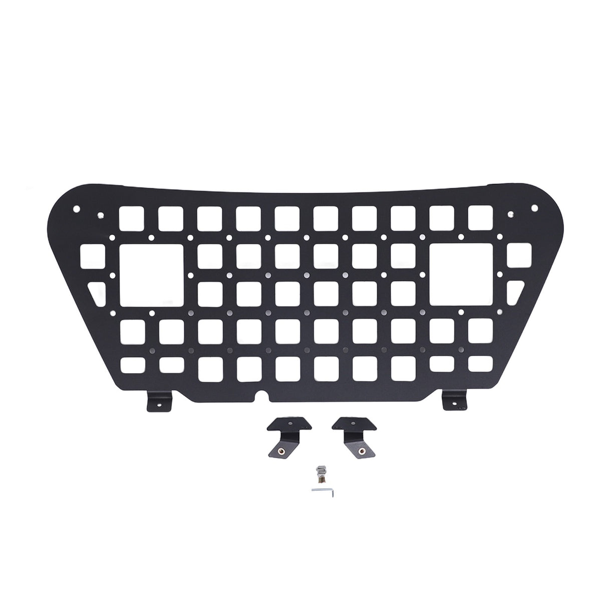 Aluminum Trunk Lid Hanging Bag Rack Molle Panel For Toyota Subaru BRZ 2022+ 19