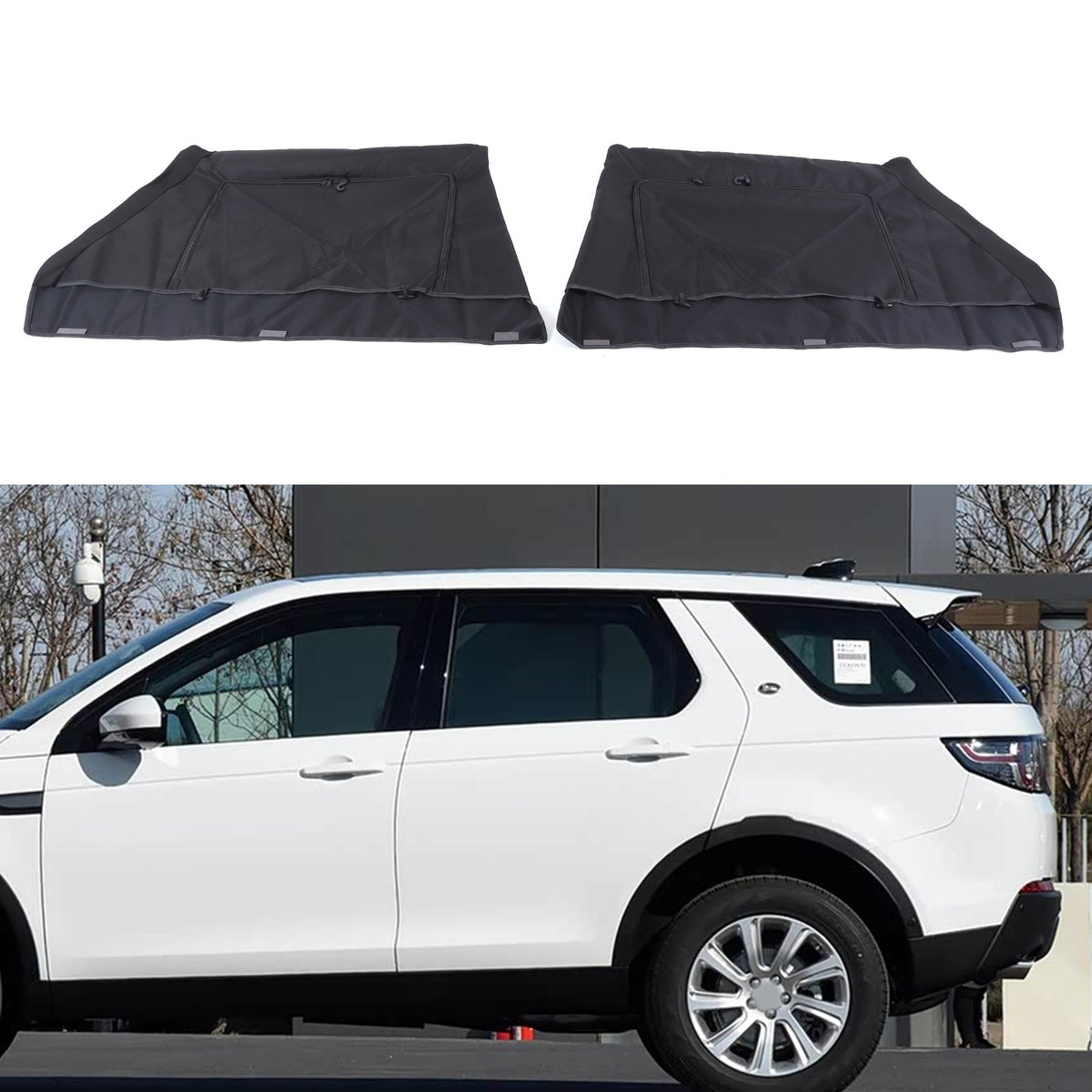 Rear Door Window Sunshade Sun Cover For Land Rover Discovery Sport L550 2016-19 9