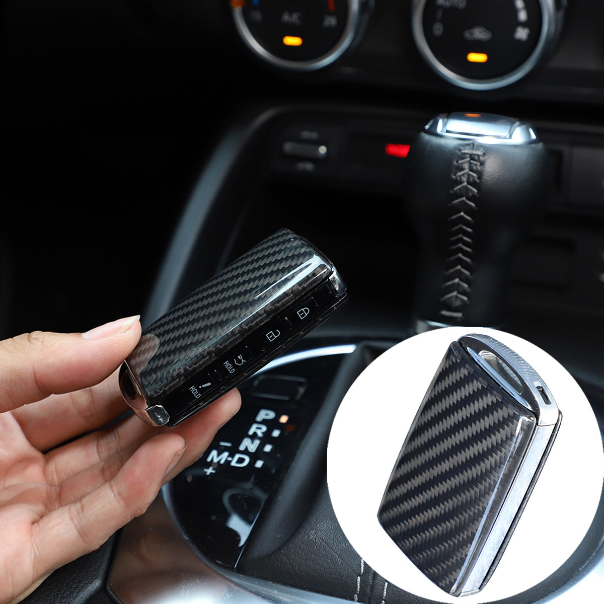 Real Dry Carbon Fiber Interior Center Trim For Mazda MX-5 Miata Convertible 16+ 14