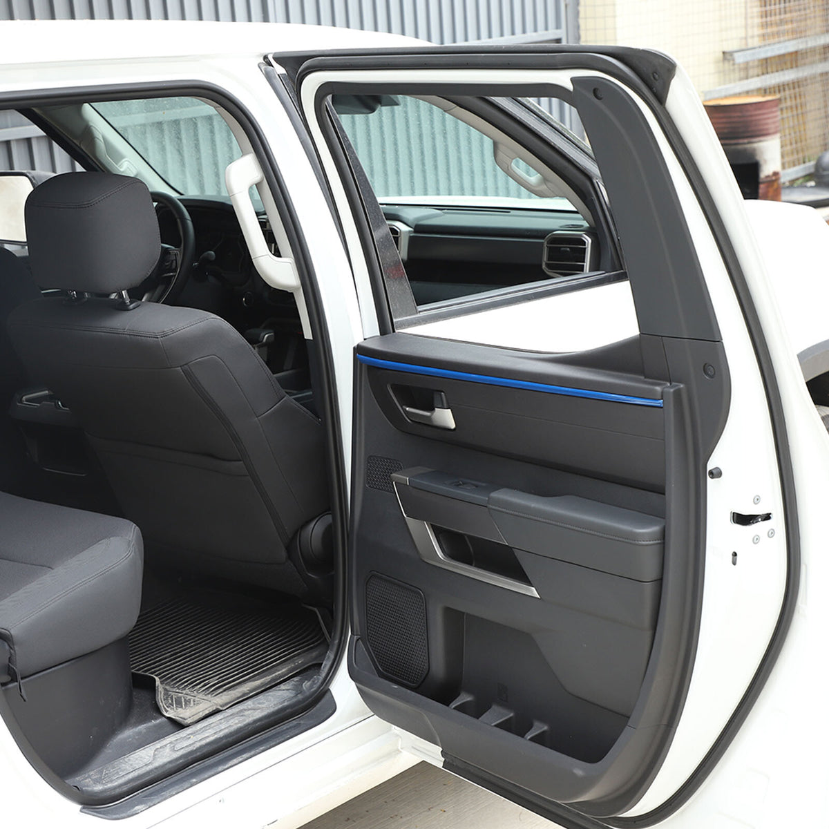 ABS Blue Car Center Panel Trim Interior Accessories For Toyota Tundra 2022-2026 - Variants 6-10 19