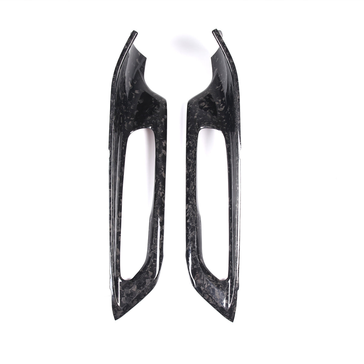 Forged Real Carbon Fiber Interior Door Panel Frame Trim For Corvette C8 2020-26 14