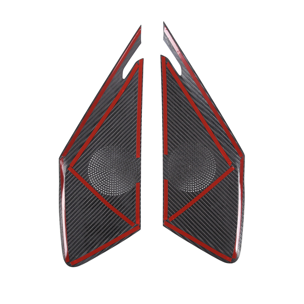 Matte Real Carbon Fiber Interior Exterior Trim Cover For Corvette C8 2020-25 118