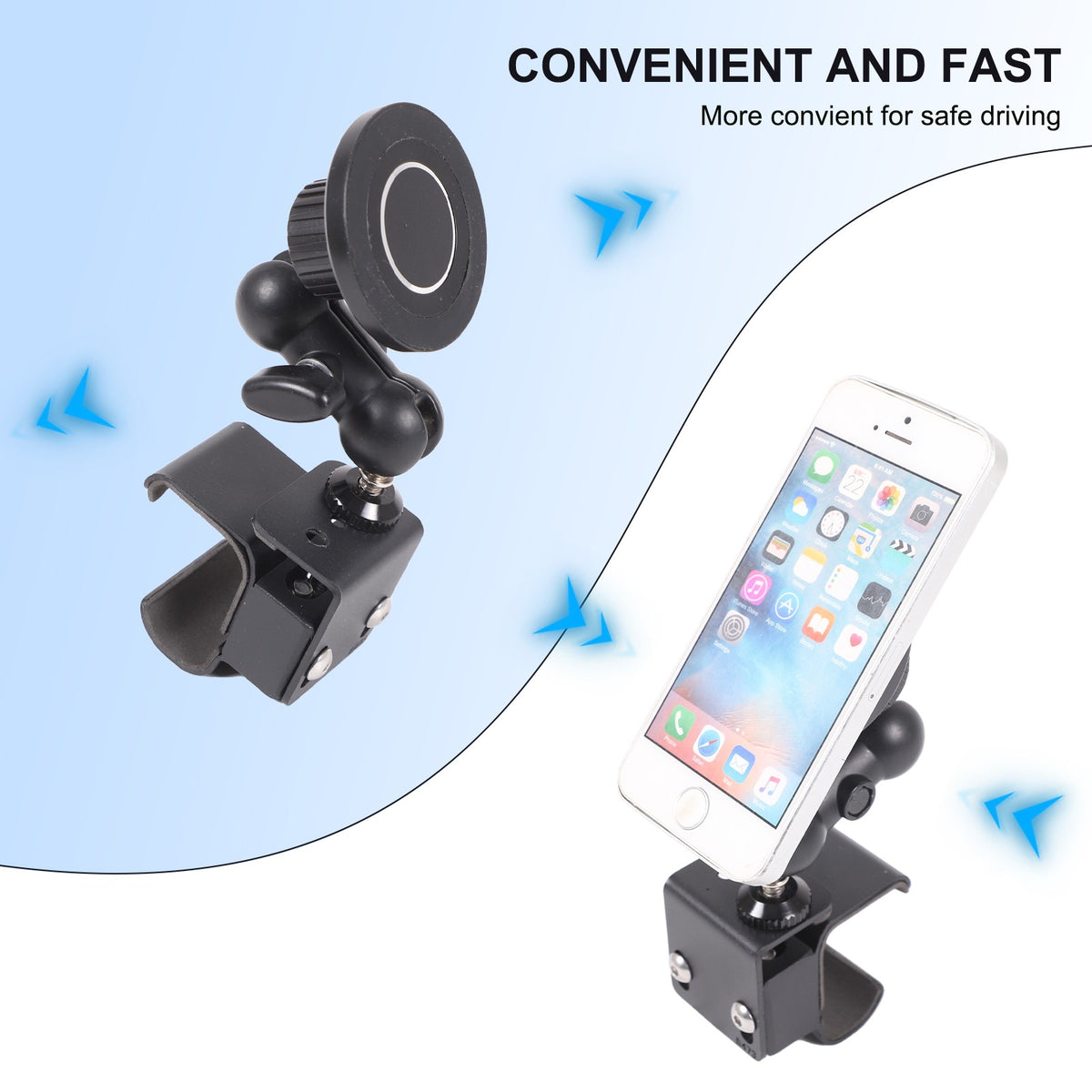 Magnetic Dashboard Center Phone Mount Bracket For Jaguar F-Type X152 2013+ US 14