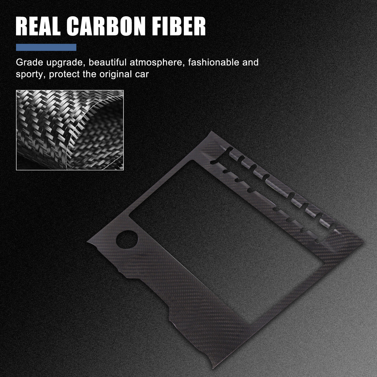 Matte Real Carbon Fiber Center Air Conditioning Trim for Lamborghini Urus 18-23 10