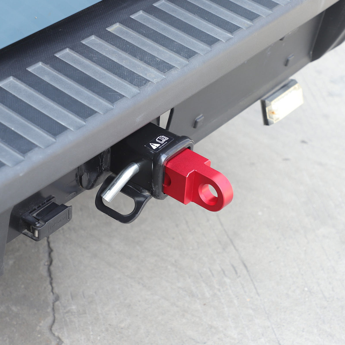 Red Aluminum Alloy Trailer Mount Receiver Hitch Tow Hook For Ford Maverick 2022+ 15