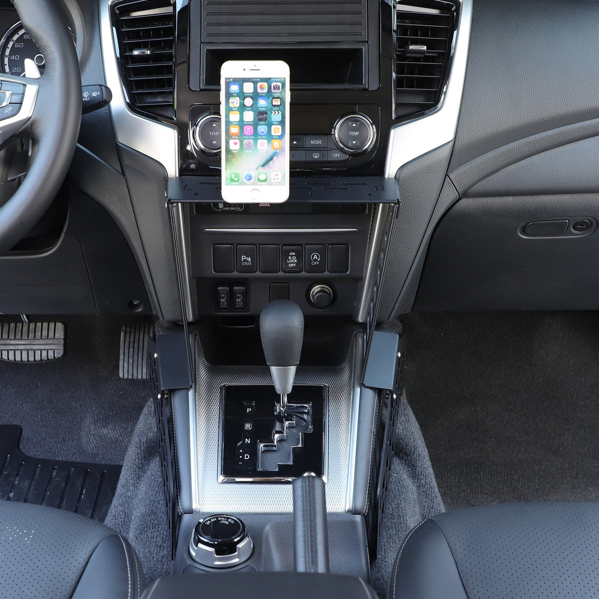 Magnetic Molle Panel Digital Device Mount For Mitsubishi L200 Triton 19-23 8