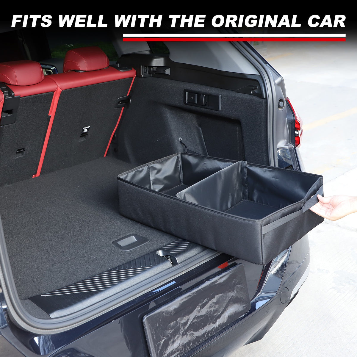 Rear Trunk Bottom Storage Bag Box Tray For BMW X3 G45 2025+ 9