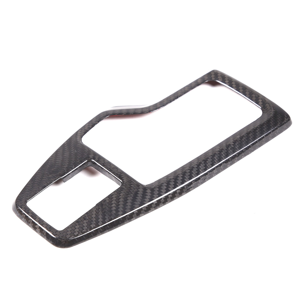 Real Carbon Fiber Gear Shift Base Trim Cover For Subaru WRX VB AT 2022+ 7