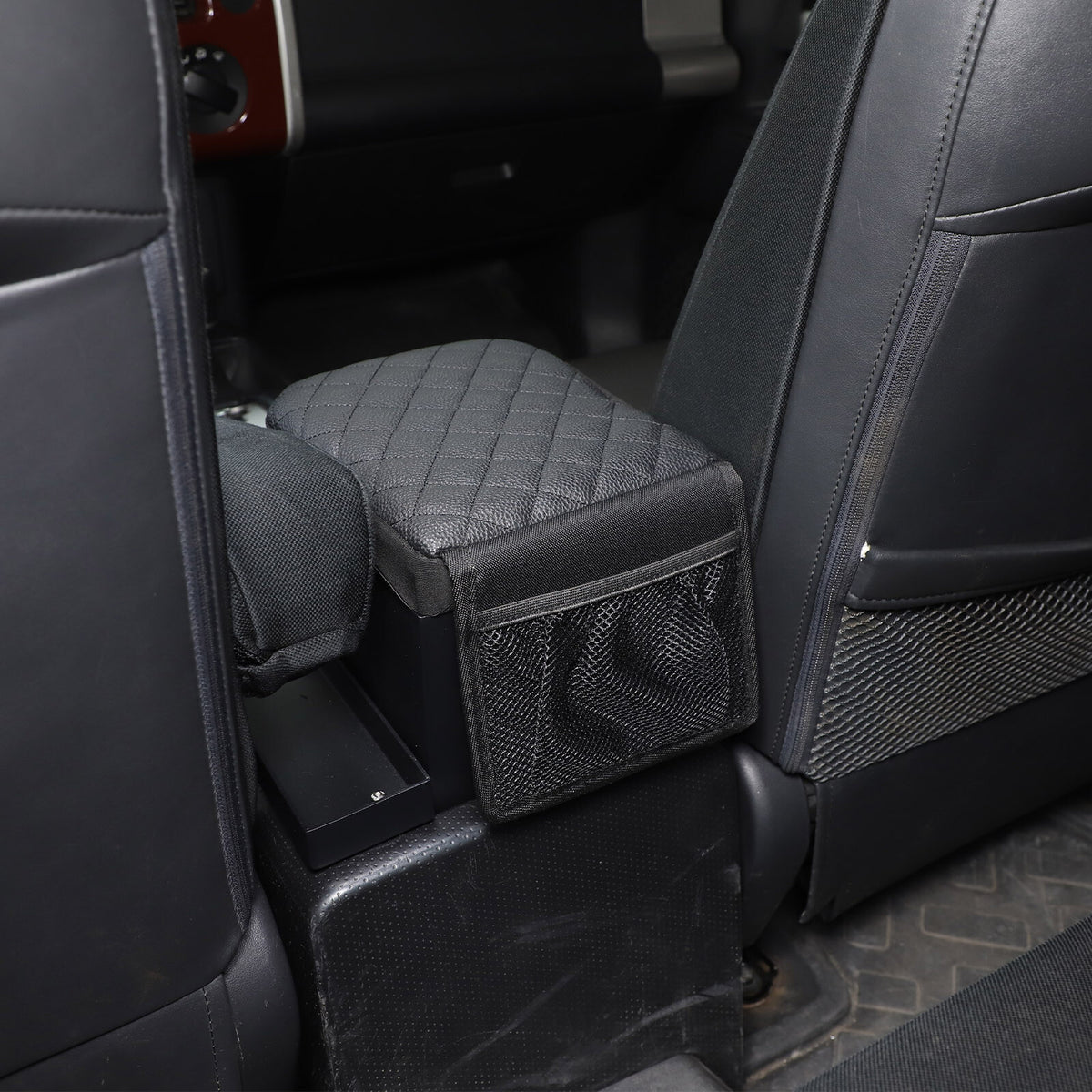 Steel Center Console Armrest Safe Storage Box w Lock For Toyota FJ Cruiser 07-21 13