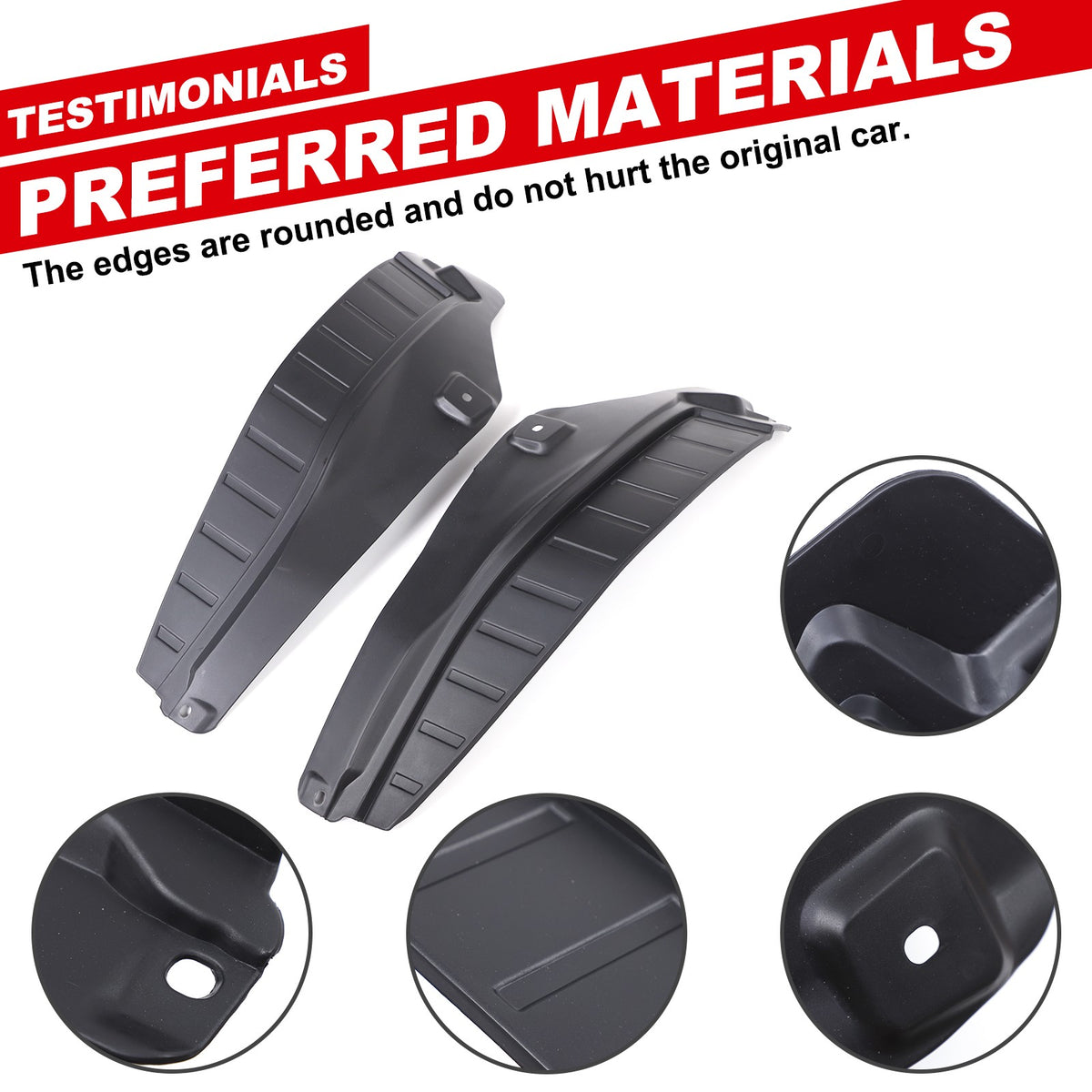 Car Rear Wheel Mud Flaps Splash Guards Trim Mudguard For Chery ICAR 03 2024+ 9