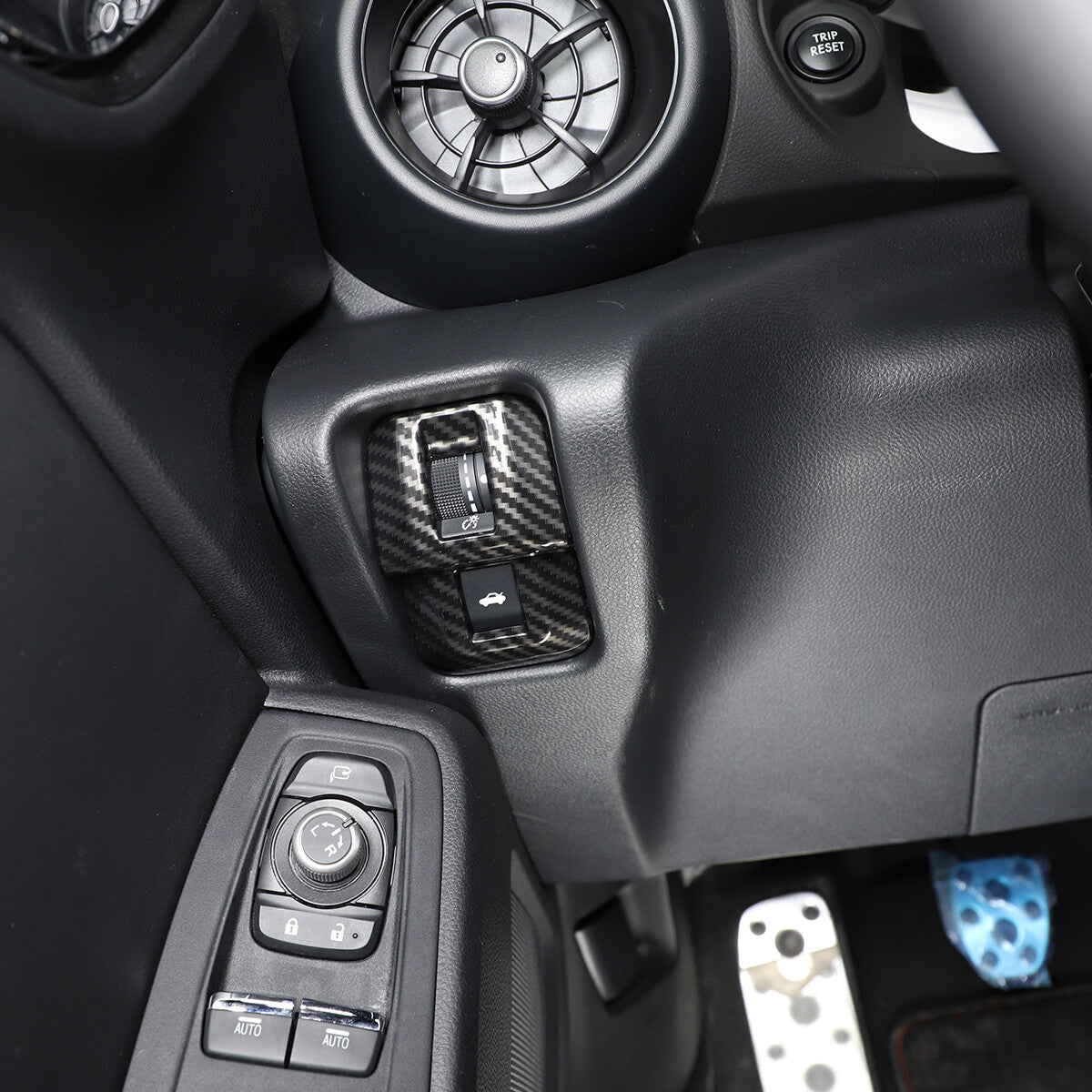 ABS Carbon Fiber Interior Center Console Trim Set For GR86/BRZ 2022-2024 US - Variants 6-10 18