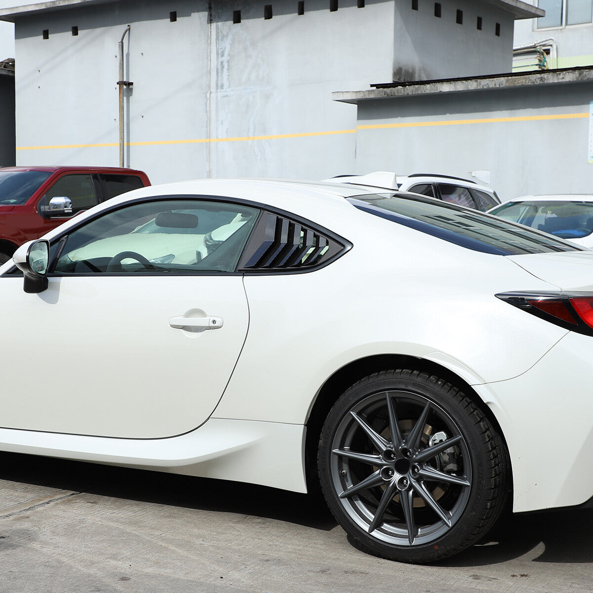 For Toyota 86/Subaru BRZ 2022+ Carbon look Side Vent Window Scoop Louver Trim US 5