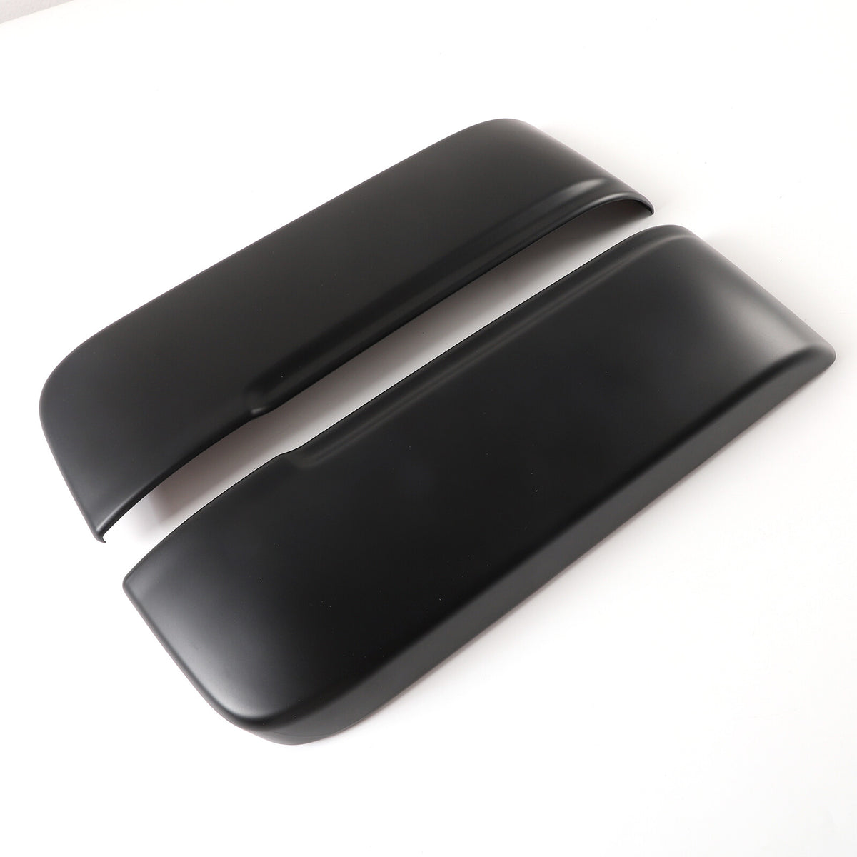 Matte Black Center Console Armrest Box Panel Cover Trim For Rivian R1T/R1S US 10