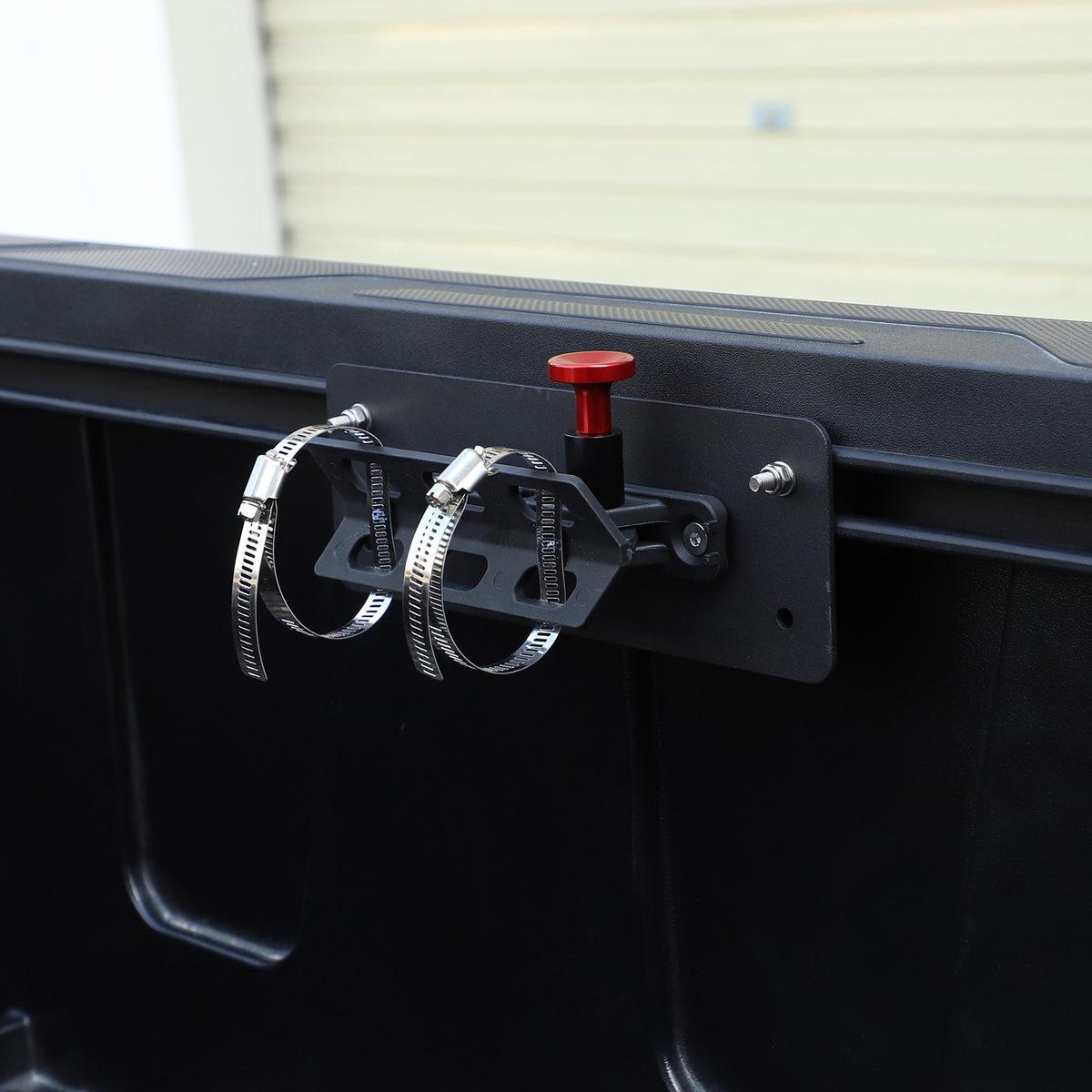 Black Carbon Steel Fire Extinguisher Mount Bracket For Toyota Tundra2022+ 15
