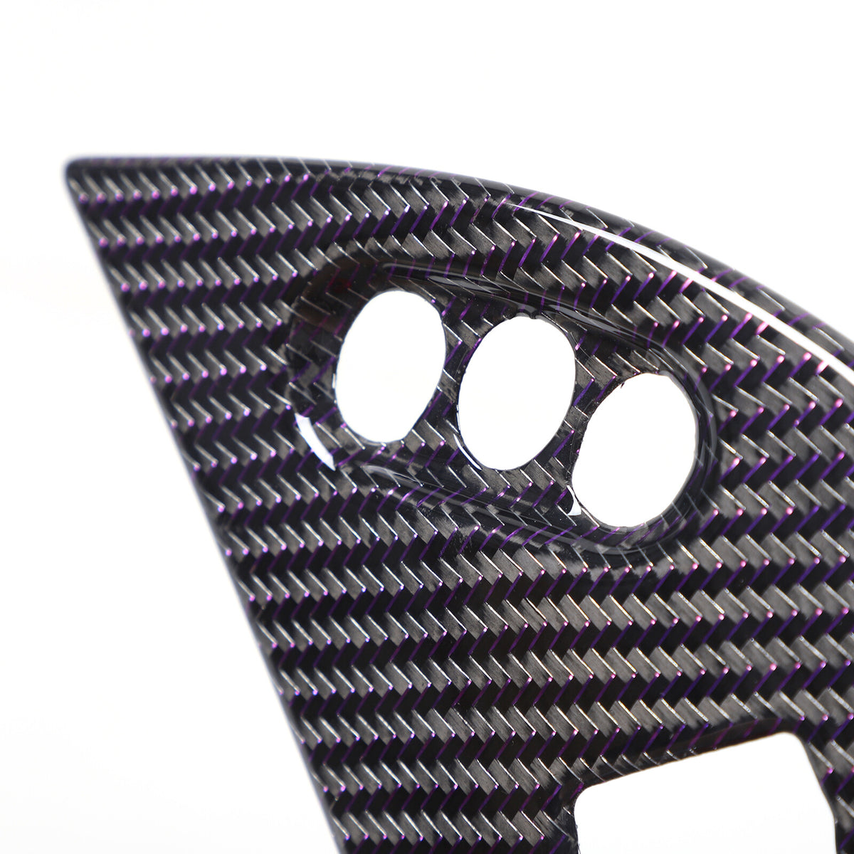 Real Carbon Fiber Children Lock Button Frame Trim For Corvette C6 2005-2013 21