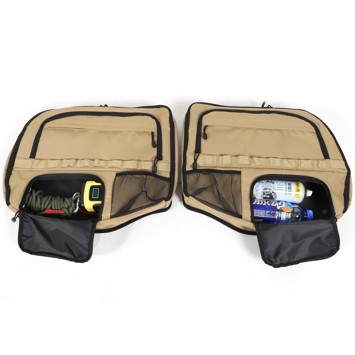 Tailgate Rear Door Cargo Trunk Storage Bag Organizer For LR Defender 2020-24 17