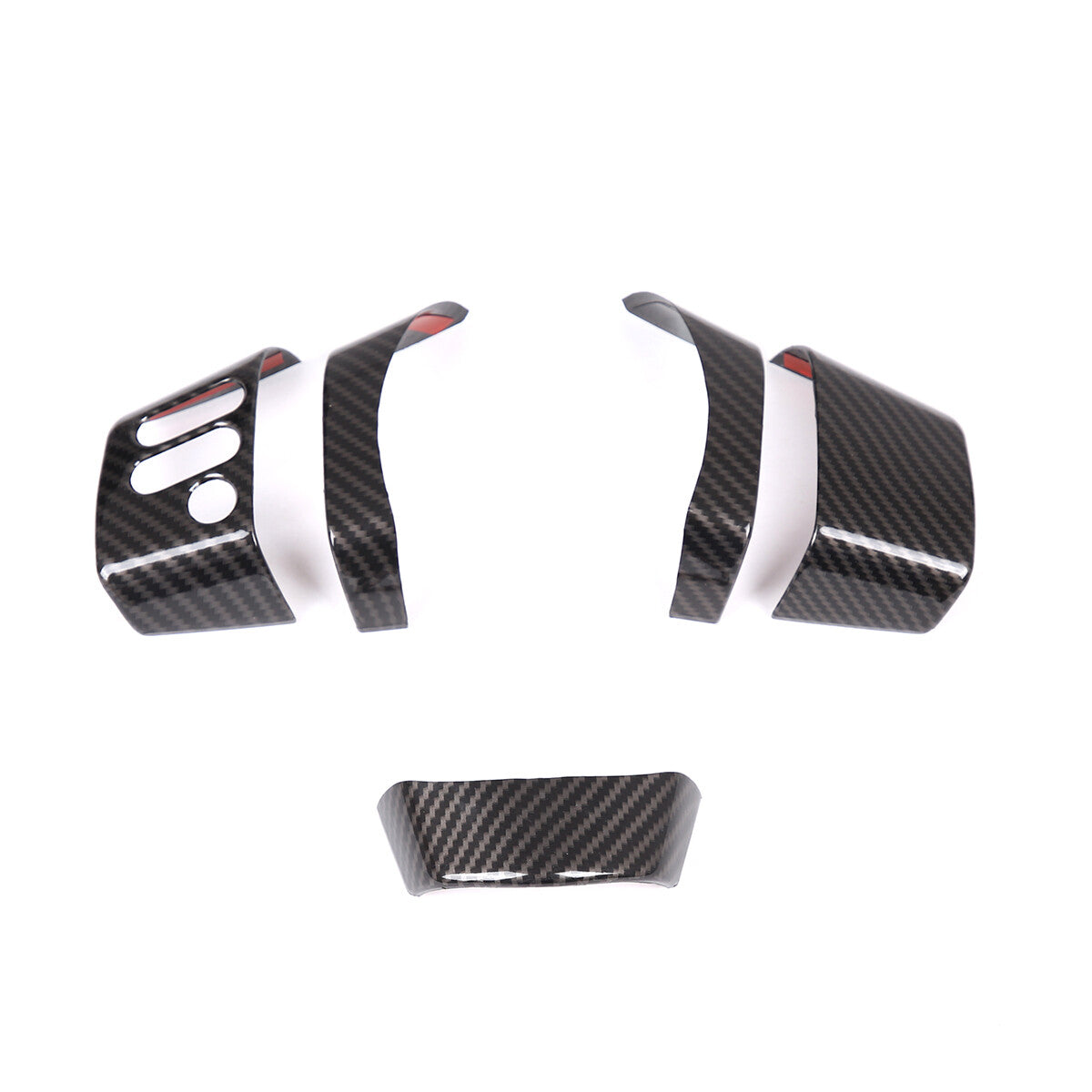 ABS Carbon Fiber Full Interior Center Decoration Trim Kit For FJ Cruiser 2007-21 - Styles 1-5 5
