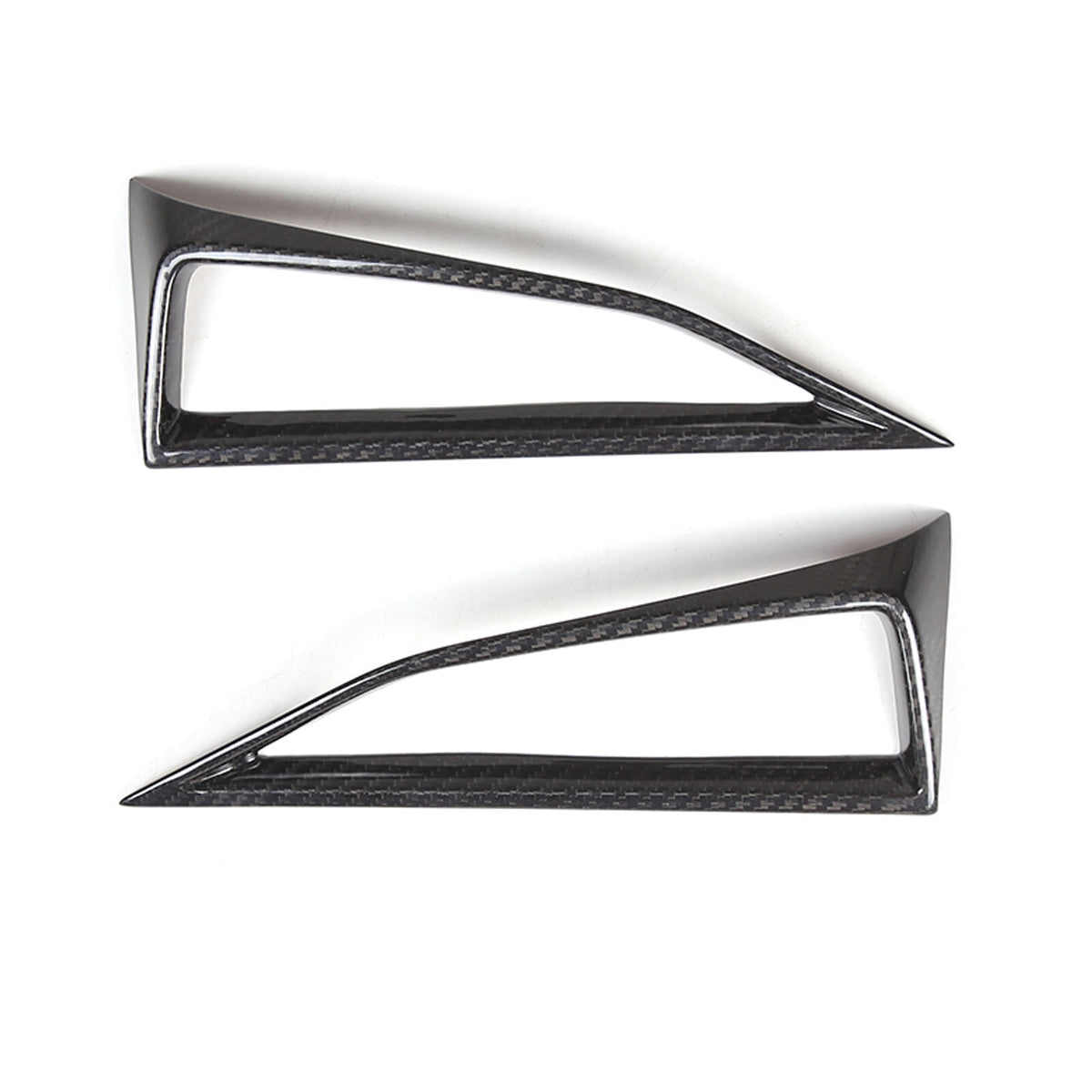 Real Carbon Fiber Interior Center Air Vent Cover Trim For Subaru WRX VB 22-24 11
