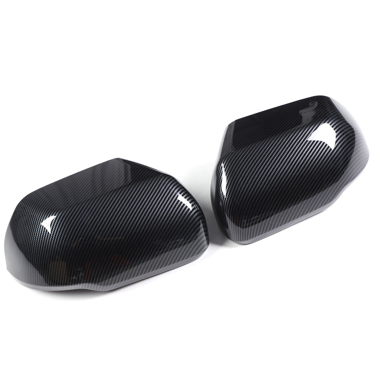 ABS Carbon Fiber Side Mirror (Non-Turn Signal)Trim For Toyota Tundra/Sequoia 22+ 3