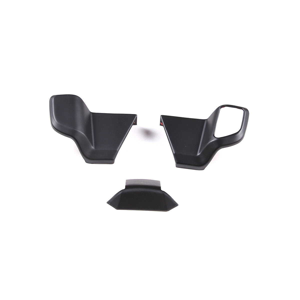 Matte Black ABS Interior Decoration Cover Trim Kit For Toyota Tundra 2022-26 US - Variants 1-5 41