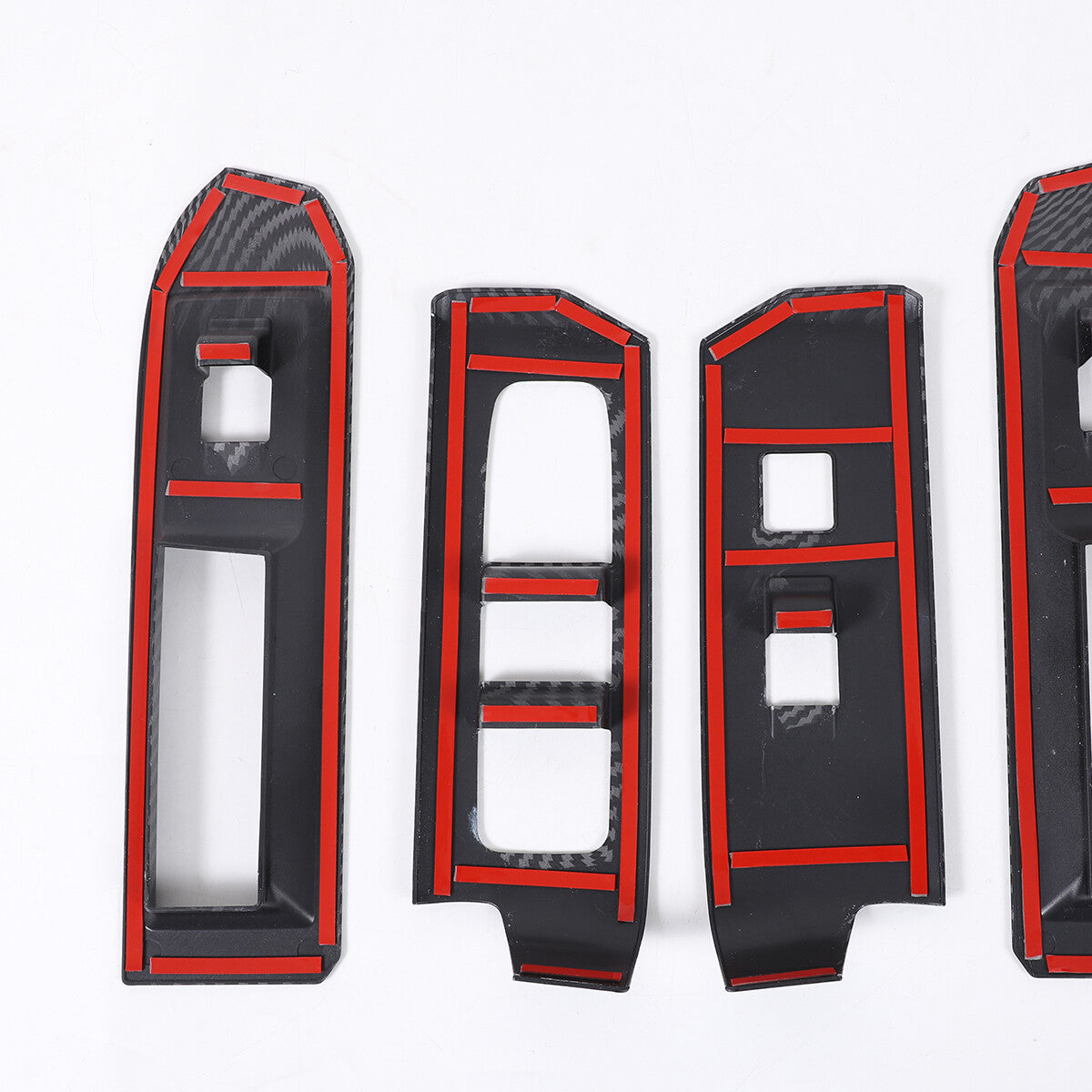 ABS Carbon Fiber Interior Full Set Panel Cover Trim Kit for Toyota Tacoma 24-26 - Styles 1-5 28