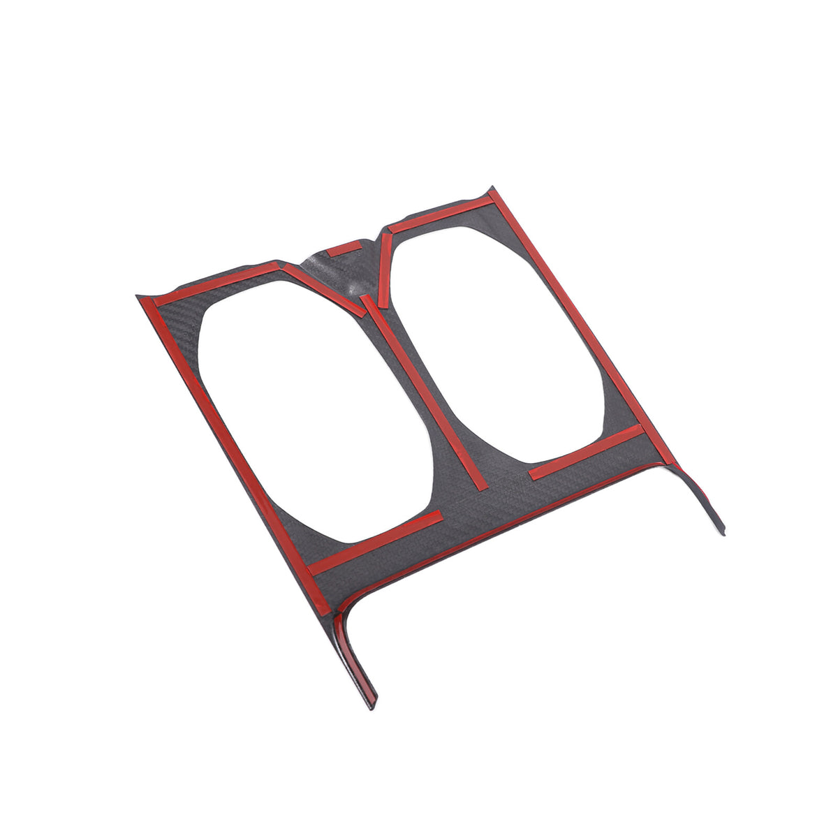 Matte Real Carbon Fiber Center Gear Cup Panel Trim For Lamborghini URUS 18-23 9