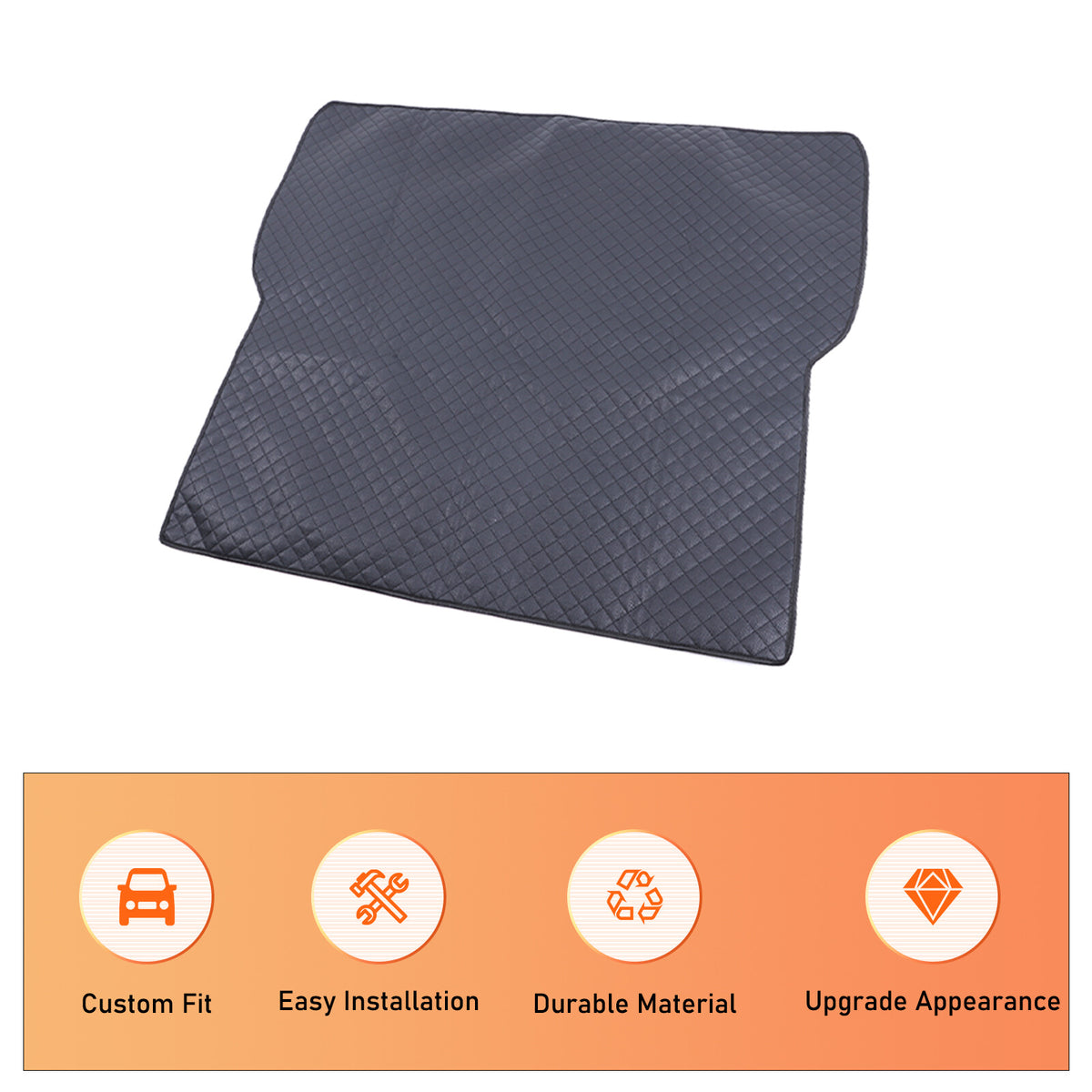 Cargo Trunk Tray Liner Rear Trunk Floor Mat For Toyota Land Cruiser LC250 24+ 12