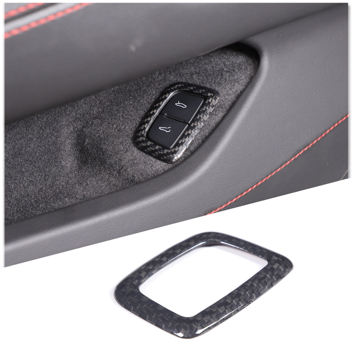 Real Dry Carbon Fiber Full Interior Center Set Trim Kit For Corvette C8 20-25 US - Styles 1-5 54