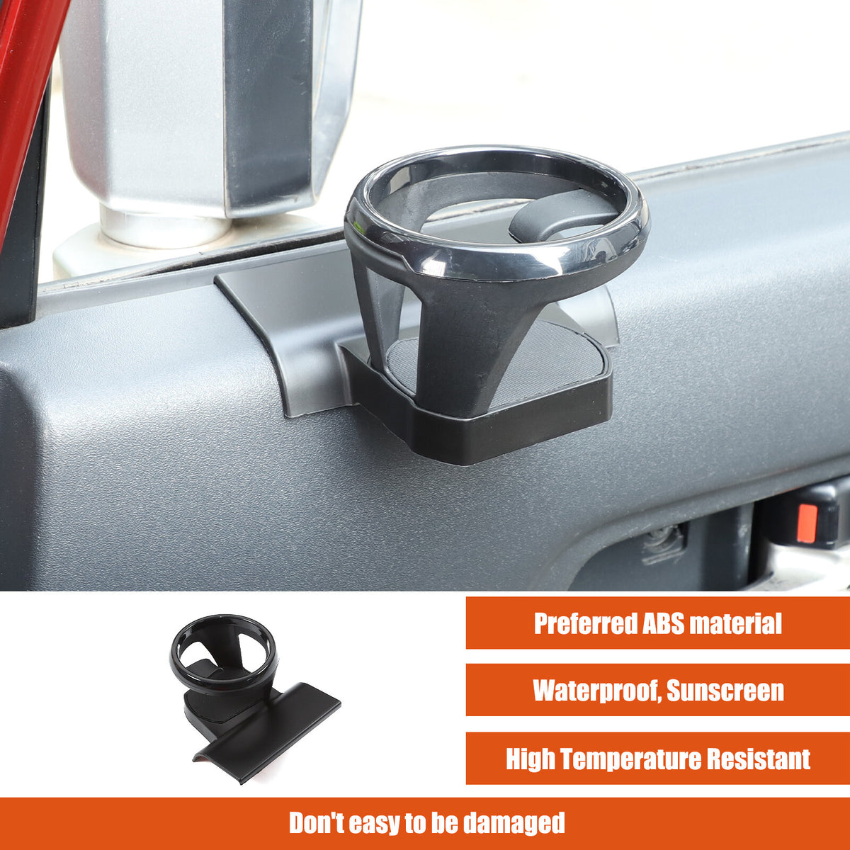 Front Door Window Left Cup Holder Stand Holder For Toyota FJ Cruiser 07-21 US 22