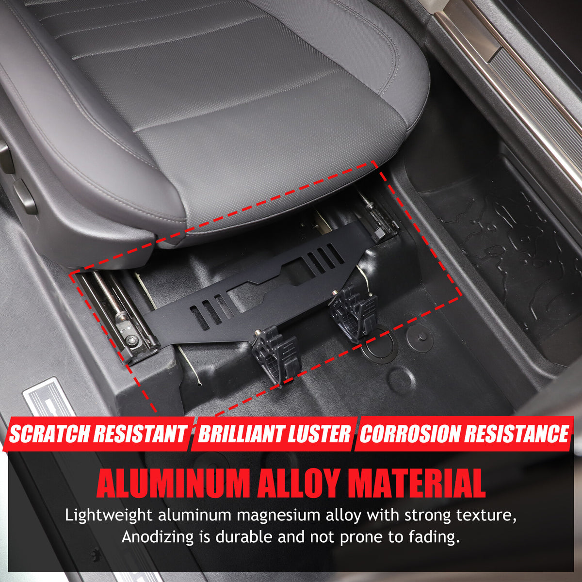 Passanger Side Under Seat Flashlight Holder Bracket Mount For BMW X3 G01 2018-22 7