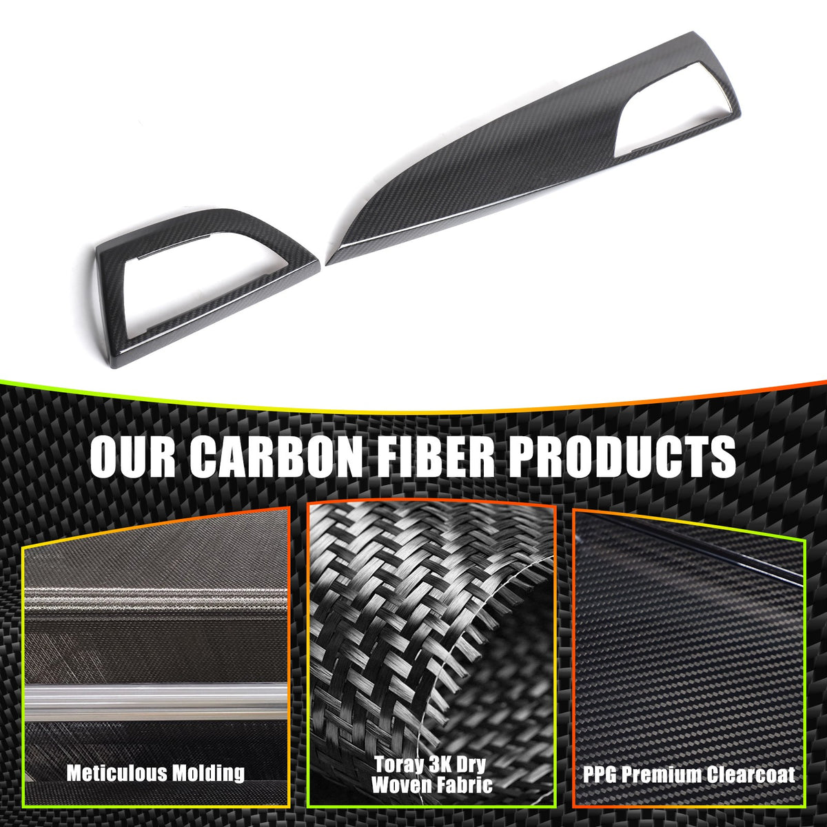 Real Carbon Fiber Center Dash Panel Trim For BMW 1 2 F20 F21 F22 F23 12-17 US 7