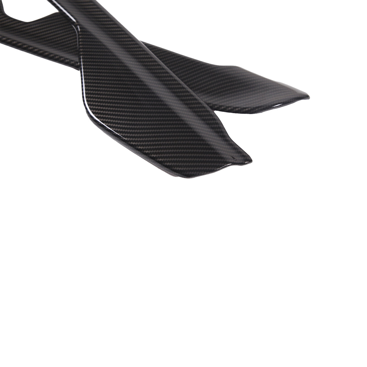 ABS Carbon Fiber Center Console Side Trim Strip Cover For Corvette C8 2020-2026 14