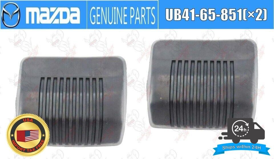 Mazda OEM Rubber Bumper Stopper UB41-65-851(×2) for 86-93 B2000, B2200 & B2600 1