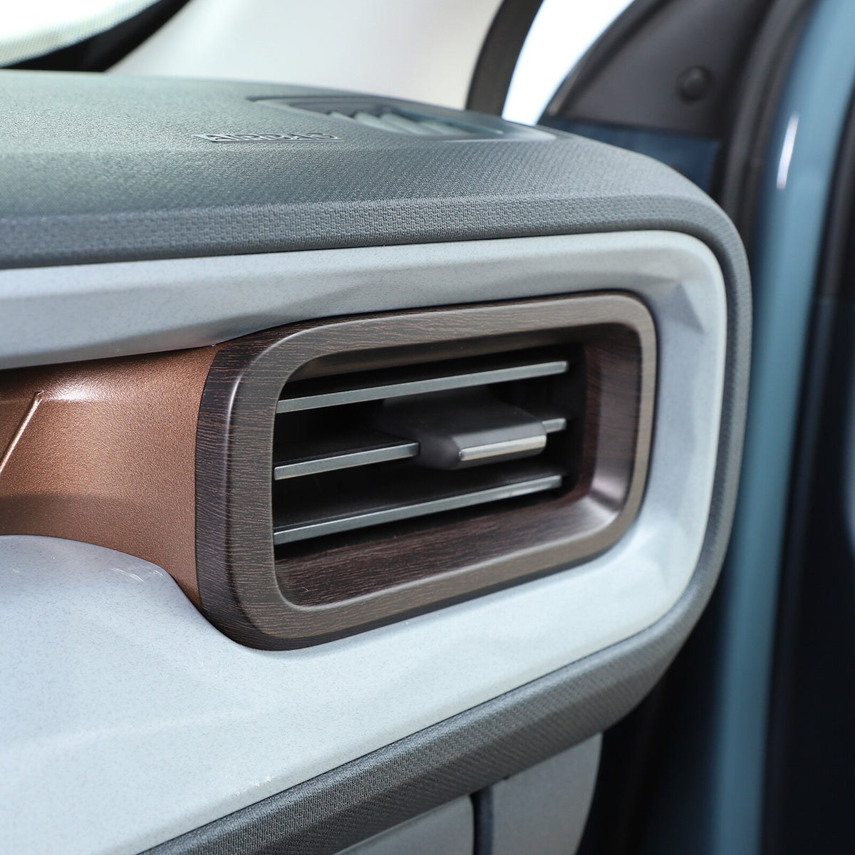 Oak Wood Grain Interior Decor Trim Cover Set Kit Fits Ford Maverick 2022-2024 27