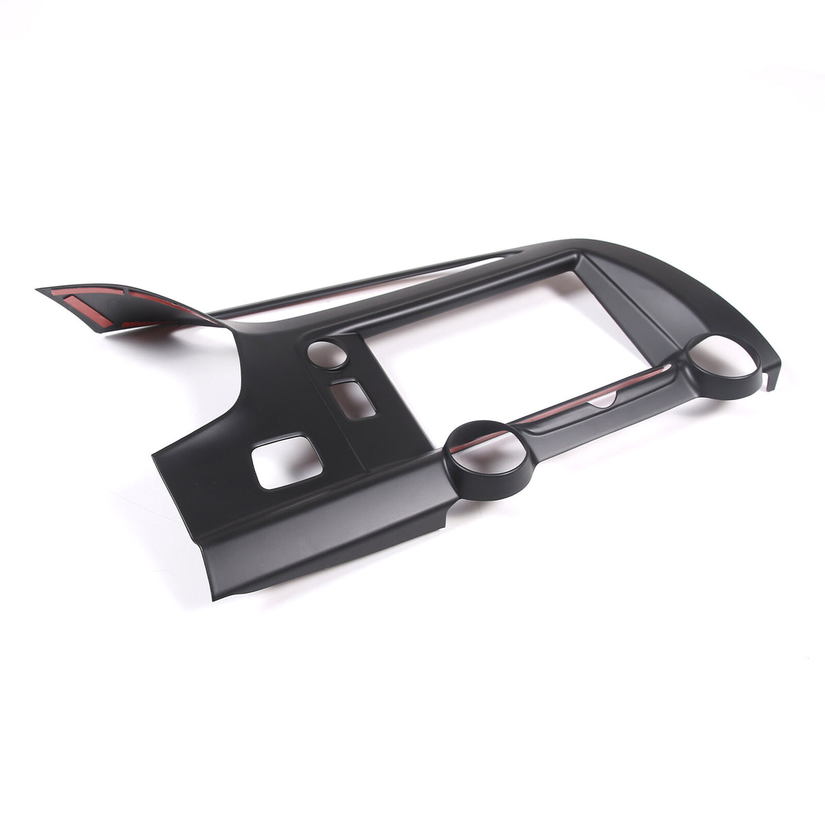 Matte Black AC Air Vent GPS Panel Trim Cover For C7 Corvette Z51 Z06 2014 14-19 9