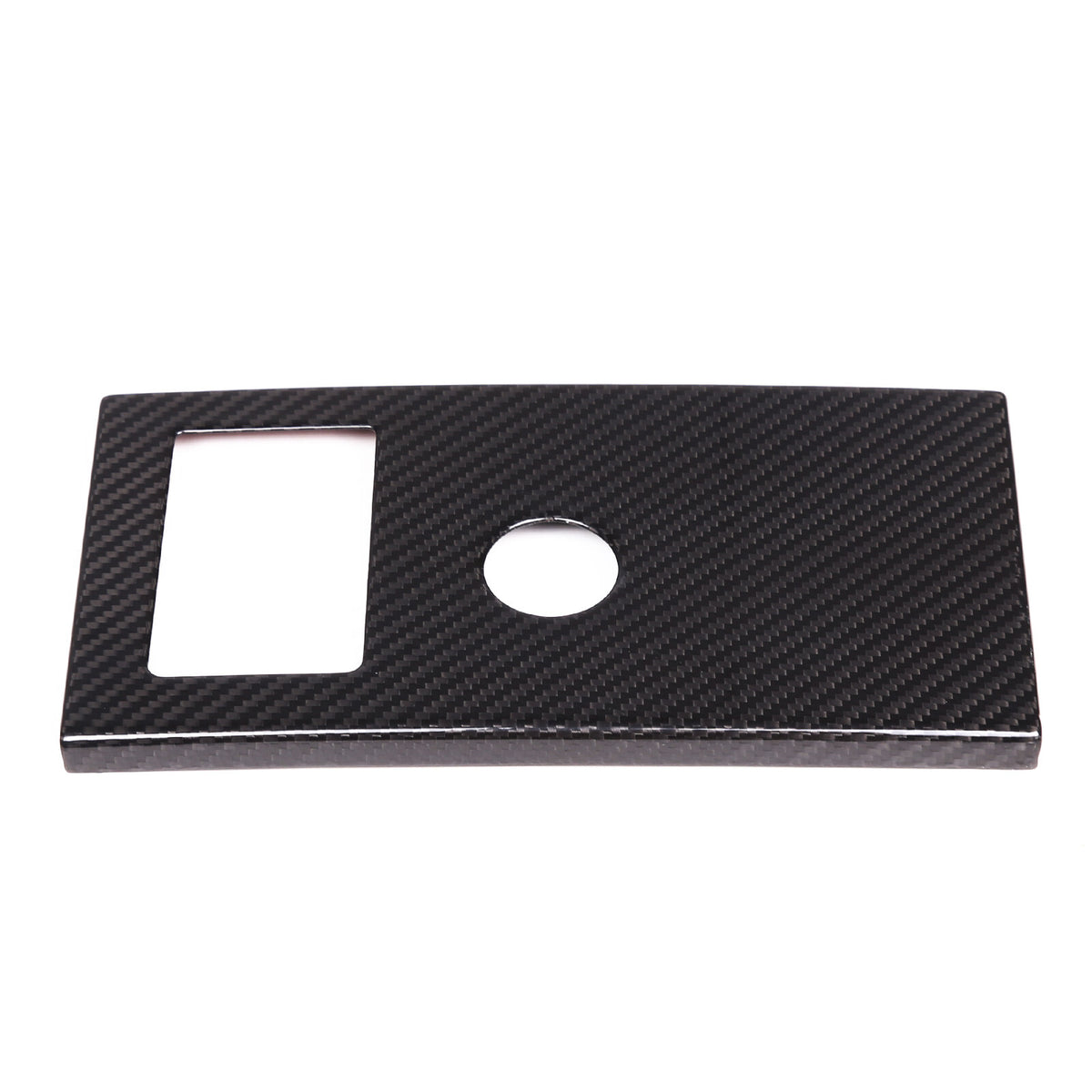 Matte Carbon Fiber enter Gear Shift Panel Trim For Range Rover Vogue 2023-24 5