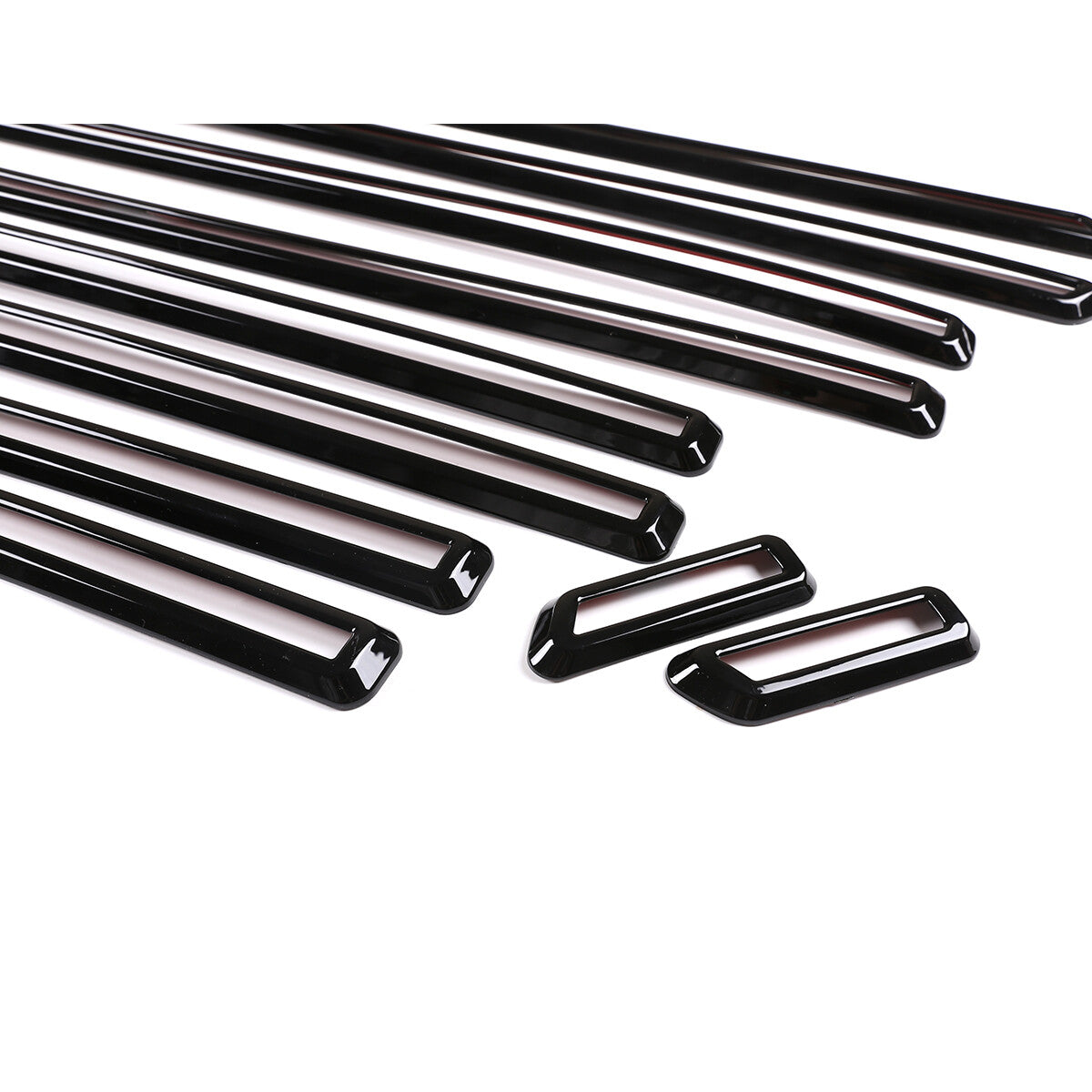 Glossy Black ABS Side Door Body Molding Trim For Benz G W463 G350 G55 G63 19+ 17